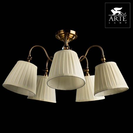 Потолочная люстра Arte Lamp Seville A1509PL-5PB