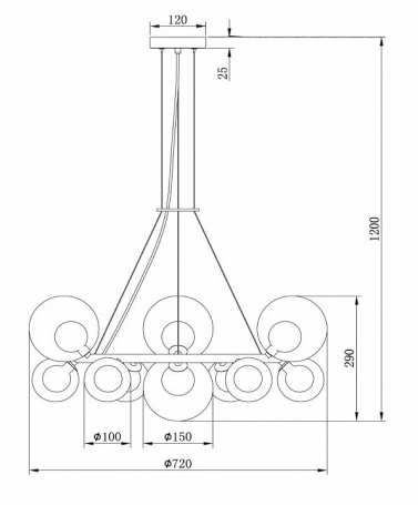 Подвесной светильник Lightstar Acrobata 761130