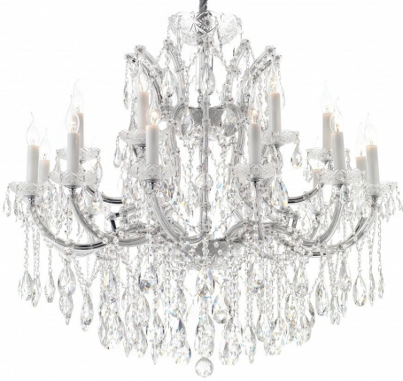 Подвесная люстра Diamond 6071-18 CR+CL