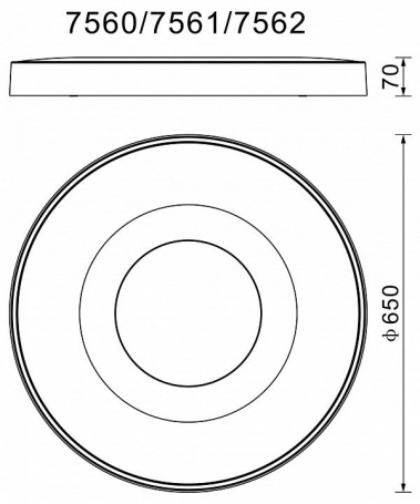 Подвесная люстра Vitaluce V04600-93/2S
