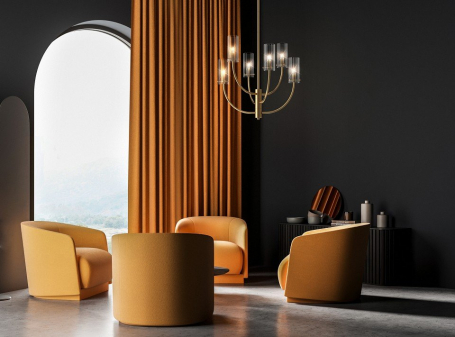 Подвесная люстра Maytoni Arco MOD223PL-06BS