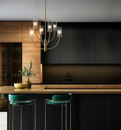 Подвесная люстра Maytoni Arco MOD223PL-06BS