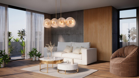 Потолочная люстра Maytoni Aster MOD007PL-08G1