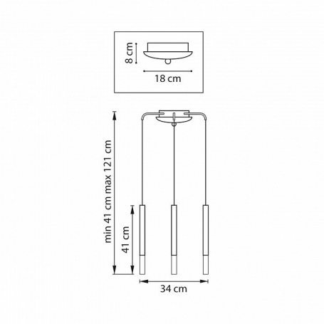 Подвесной светильник Arte Lamp Lido A5067SP-1WH