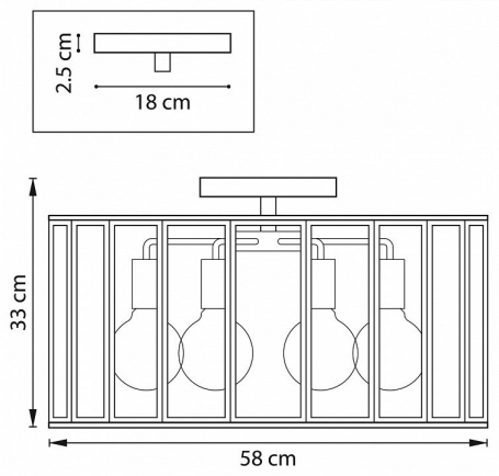 Бра Reccagni Angelo A 6102/1