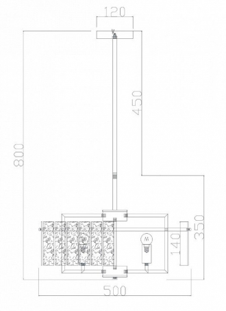 Подвесная люстра Freya Basilica FR5166PL-06N