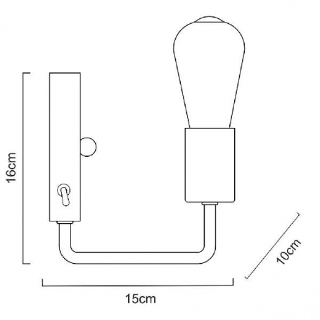 Бра Arte Lamp A6001AP-1WH