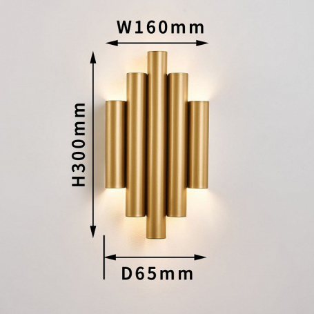 Настенный светодиодный светильник Favourite Tubulis 4125-2W