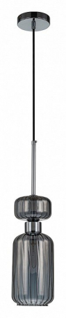 Подвесной светильник Escada Gloss 1141/1S Chrome/Smoke
