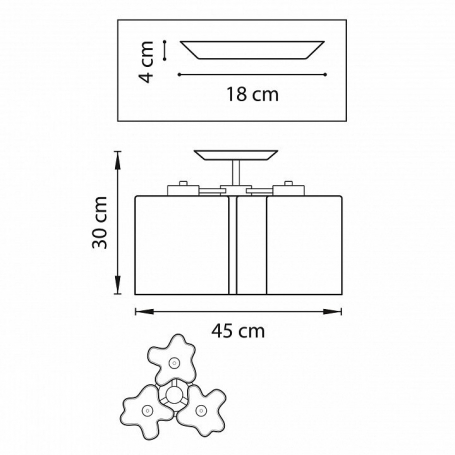 Подвесная люстра Favourite Light Point 2997-6P