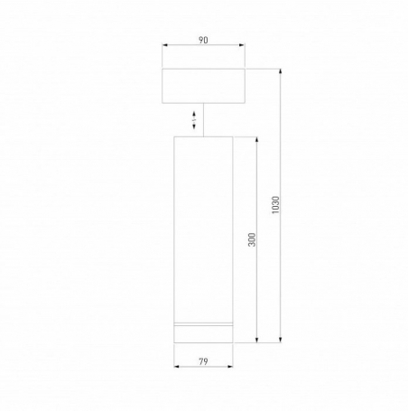 Подвесной светильник Topper DLR023 12W 4200K хром матовый