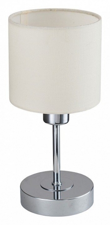 Настольная лампа декоративная Escada Denver 1109/1 Chrome/Beige