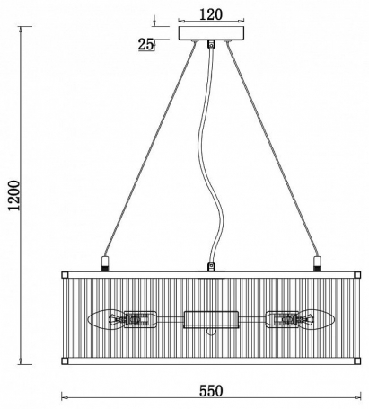 Подвесной светильник Freya Savoy FR5053PL-08BS