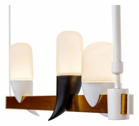 Подвесная светодиодная люстра Loft IT Whisper 1028-3WH
