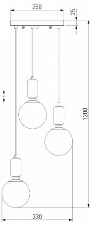 Подвесная люстра Odeon Light Chokka 5028/9