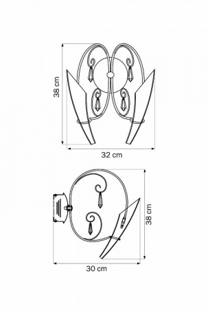 Подвесная люстра Odeon Light Chokka 5028/9A