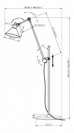 Подвесной светодиодный светильник Vele Luce Libertas VL7314P24