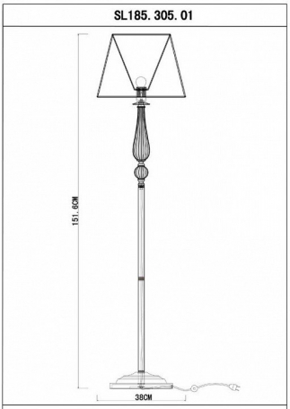Торшер ST Luce Grazia SL185.305.01