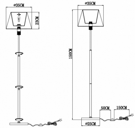 Потолочная люстра Inversion FR5233PL-13BS