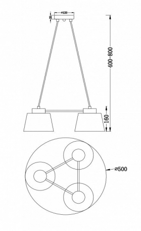 Светильник на штанге ST Luce Sormano SL1206.103.01