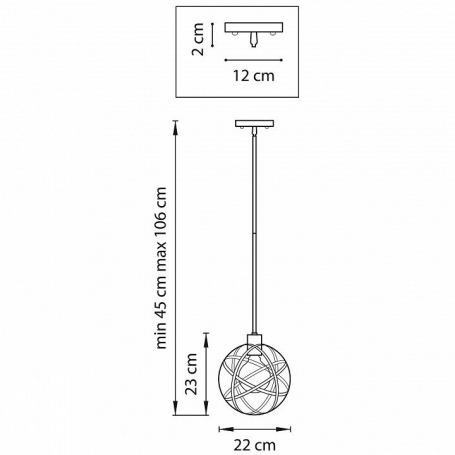 Светильник на штанге Elektrostandard Forema 85030/01