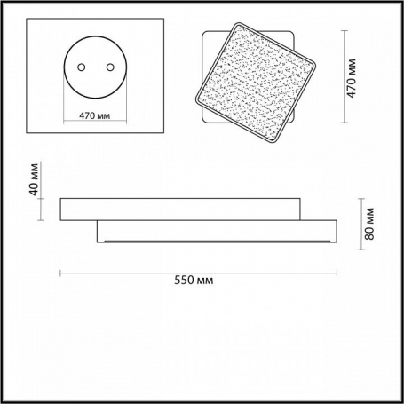 Подвесная люстра Vitaluce V3777 V3777-0/4S