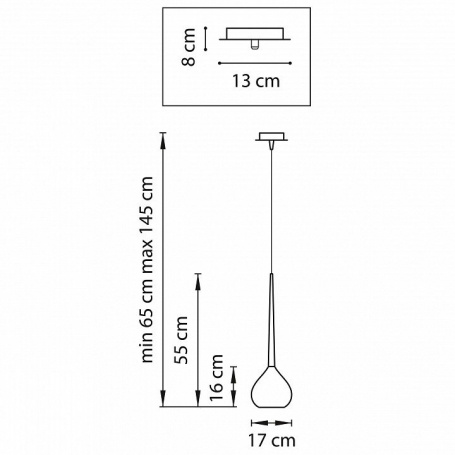 Подвесная люстра ST Luce KENDO SL1213.503.08