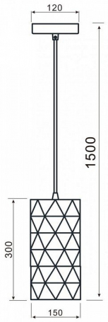 Настенный светильник Globo Merril 15530B-2W