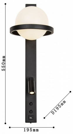 Настенный светодиодный светильник Favourite Twin 4068-2W
