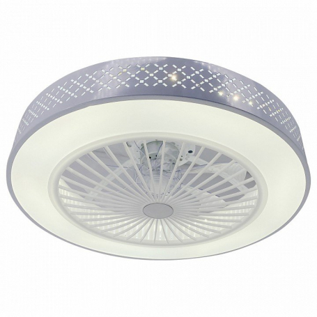 Потолочная светодиодная люстра-вентилятор Toplight Verity TL1207X-72WH