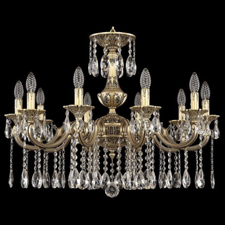 Подвесная люстра Bohemia Ivele Crystal AL7801 AL78101/10/250 A AGB