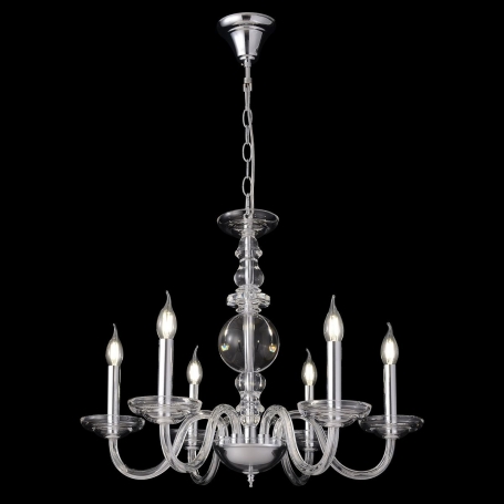 Подвесная люстра Crystal Lux ARABESQUE SP6 CHROME Подвесная люстра Crystal Lux ARABESQUE SP6 CHROME