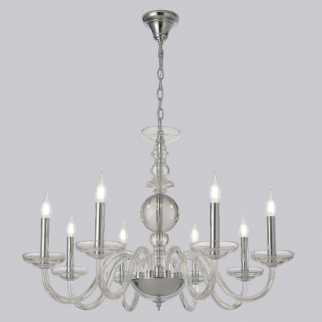 Подвесная люстра Crystal Lux ARABESQUE SP8 CHROME