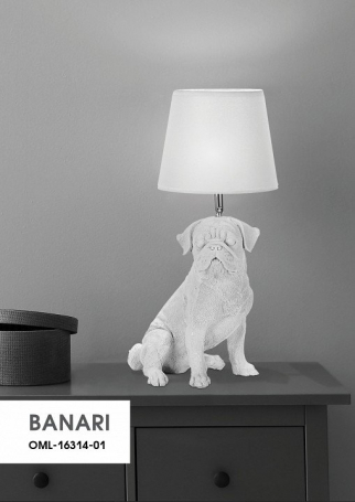 Настольная лампа декоративная Omnilux Banari OML-16314-01