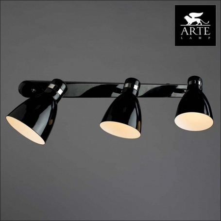 Настенно-потолочный светильник Arte Lamp Mercoled A5049PL-3BK