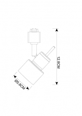 Спот Arte Lamp Almach A1906PL-1BK