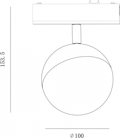 Трековый светильник SLIM SL-SLIM-SFWH-10-CCT