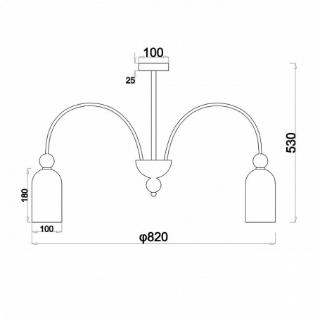 Подвесная люстра ST Luce SCOLARE SL1636.203.08