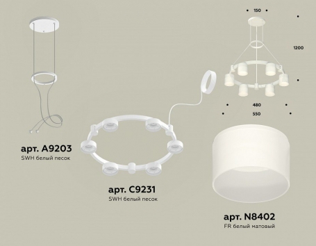 Настольная лампа декоративная EVOLUCE Attic SLE1117-204-01