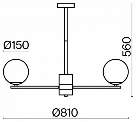 Потолочная люстра Marble FR5230PL-08BS