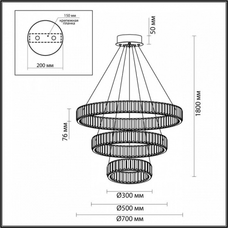 Торшер ST Luce Menola SLE302.405.01