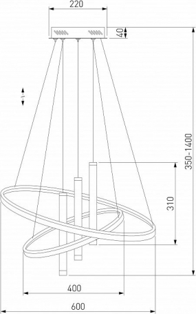 Торшер Evoluce Elida SLE107705-01