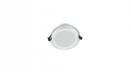 Встраиваемый светодиодный светильник Lumina Deco Saleto LDC 8097-ROUND-GL-9WSMD-D120 WT