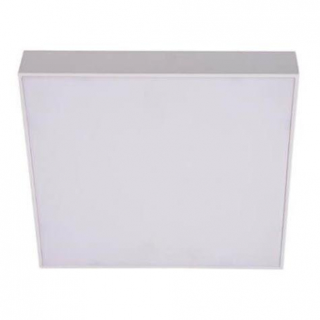 Потолочный светодиодный светильник Lumina Deco Elston LDC 8099-SQ-PM-24WSMD-L175*W175*H35 WT