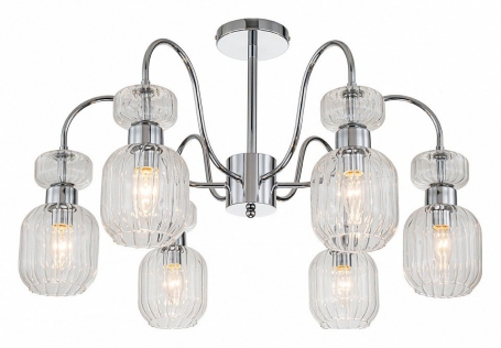 Потолочная люстра Escada Gloss 1141/6PL Chrome/Clear