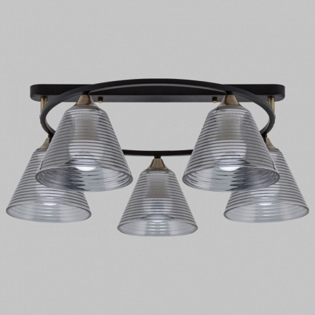 Потолочная люстра IMEX MD.5948-5-S-BK+AB