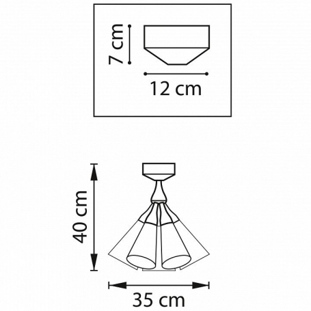 Подвесная люстра Mira 10259/1200 Gold Asfour