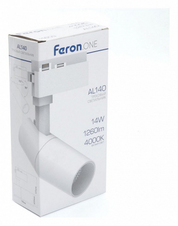 Трековый светодиодный светильник Feron AL140 41609