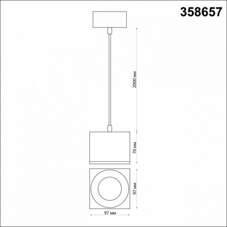 Потолочная люстра Ambrella light ACRYLICA FA4015