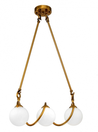Подвесная люстра DeLight Collection KG1212P KG1212P-3 brass
